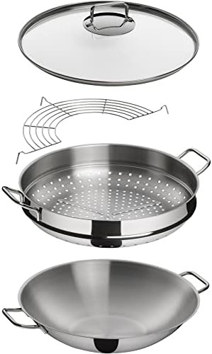 Macao Stainless Steel Wok Pan — photo 3