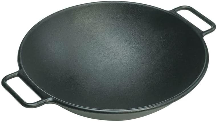 Bold Design Large 14 inch Cast Iron Wok — photo 3