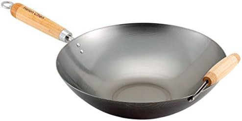 Helen's Carbon Steel Wok 14 in with helper handle — photo 4