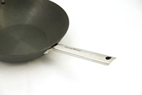 Lightweight pre-seasoned cast iron chinese wok — photo 3