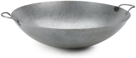 22 inch steel cantonese style wok