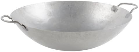 18 inch steel cantonese style wok