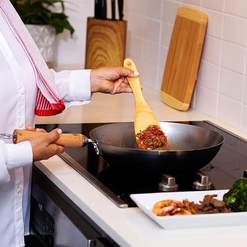 Classic Carbon Steel Stir Fry Pan 12 Inch — photo 4
