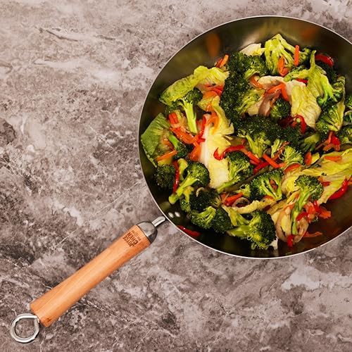 Classic Carbon Steel Stir Fry Pan 12 Inch — photo 5
