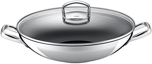 Silit Hongkong wok with glass lid 36 cm