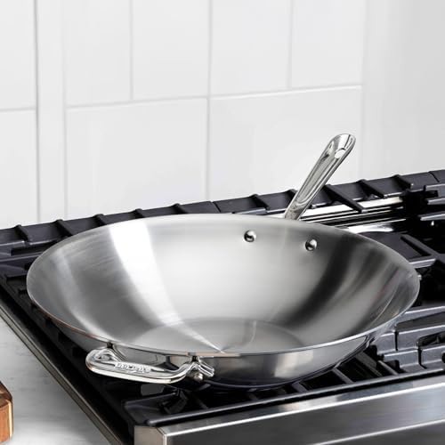 D3 stainless steel 14 in wok — photo 4