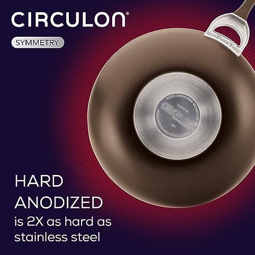 Chocolate Nonstick Stir Fry Pan with Lid — photo 3
