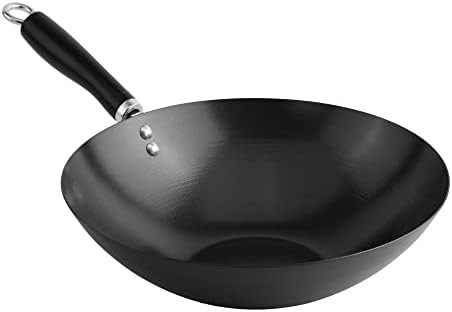 Everyday nonstick carbon steel 12 in wok
