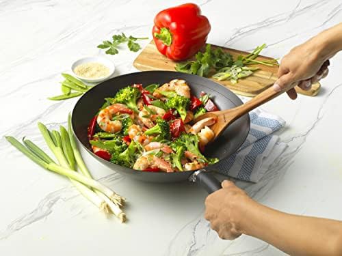 Everyday nonstick carbon steel 12 in wok — photo 5