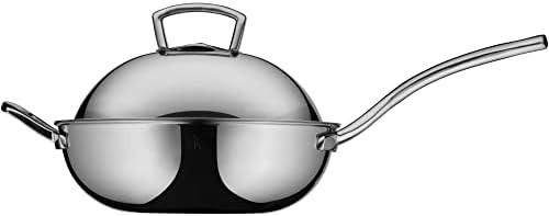 Multiply Stainless Steel Wok with Metal Lid — photo 3