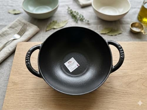 Baby cast iron wok in graphite gray — photo 4
