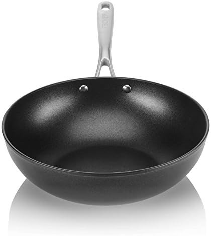 Onyx Collection Nonstick Flat Bottom Wok