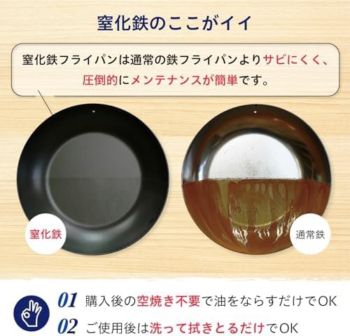 Extreme Japan iron frying pan 30 cm — photo 3