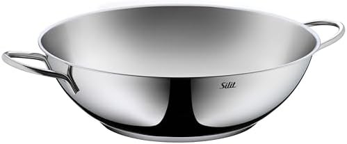 Silit stainless steel wok silver 32 cm