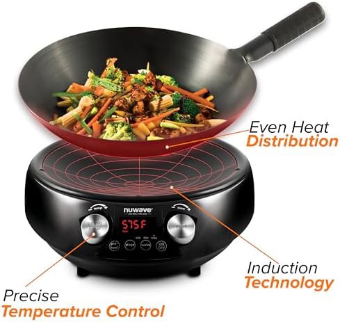Mosaic induction wok with precise temperature controls — photo 2