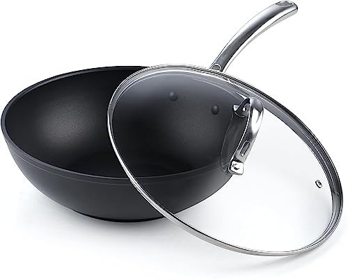 Cooks Standard Classic 11-Inch Hard Anodized Nonstick Wok