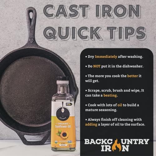 Cast iron flat base camping wok — photo 5