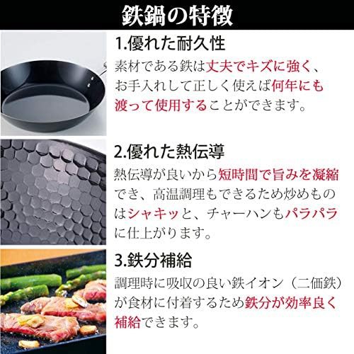 Black cast iron flat bottom Beijing pot — photo 5