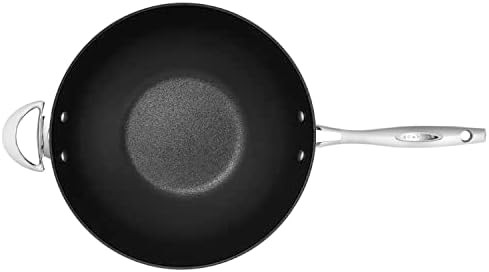 HAPTIQ 12.5 inch stainless steel nonstick wok — photo 3