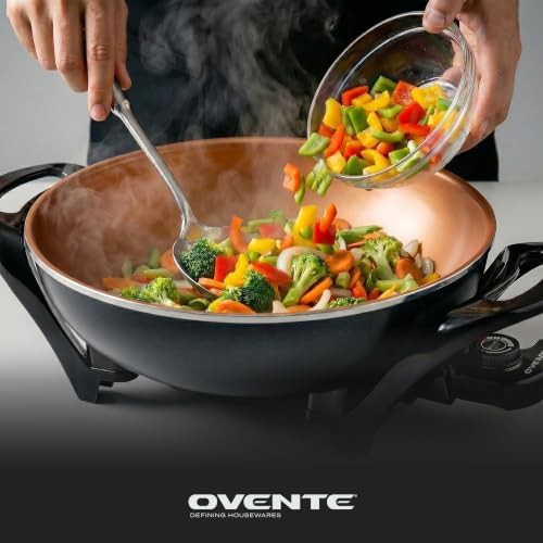 Electric Copper Nonstick Wok 13 in — photo 4