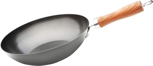 Carbon Steel Induction Wok 24 cm