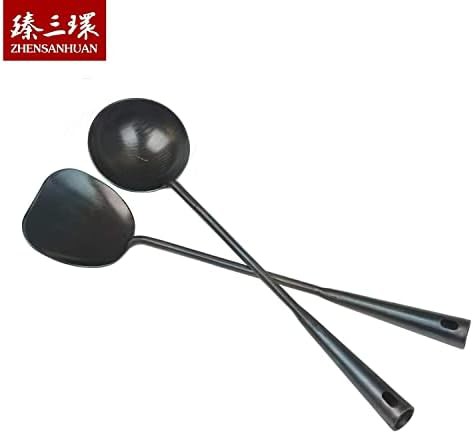 Large Round Bottom Wok with Utensil Kit — photo 4