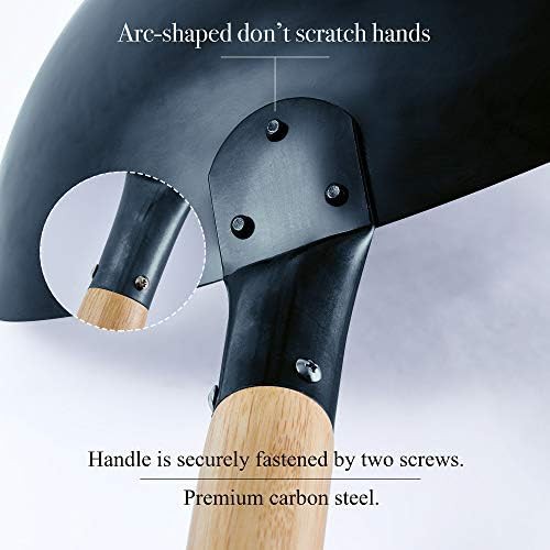 Hand Hammered Carbon Steel Wok Set — photo 4
