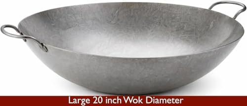 Cantonese Style 20 inch Steel Wok — photo 2