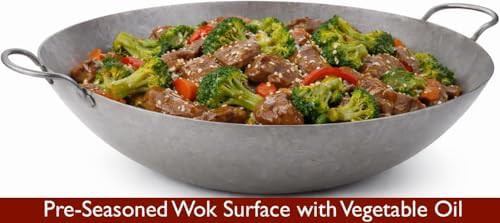 Cantonese Style 20 inch Steel Wok — photo 4