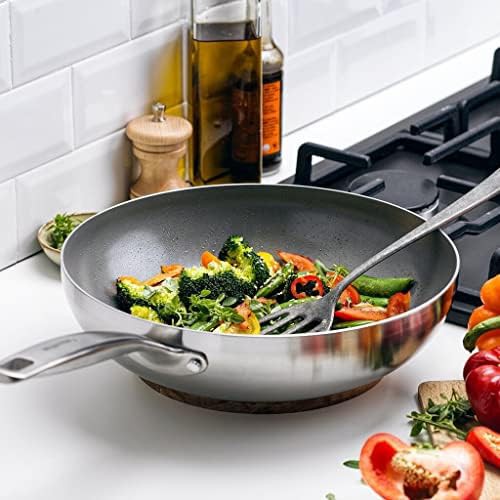 Chatham Tri-Ply Stainless Steel 11 in Wok — photo 5