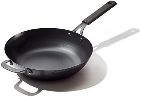 Obsidian Pre-Seasoned Carbon Steel Wok
