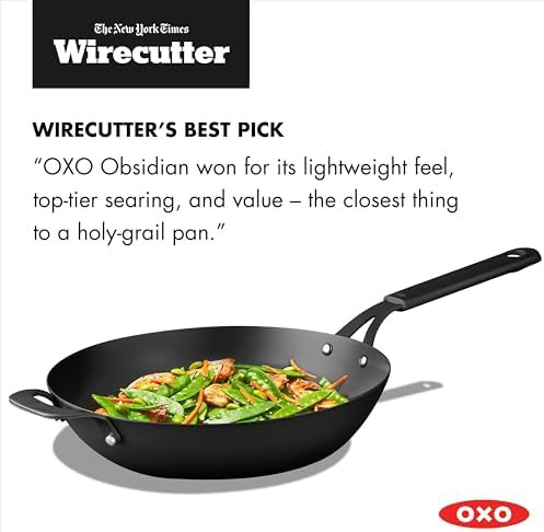 Obsidian Pre-Seasoned Carbon Steel Wok — photo 3