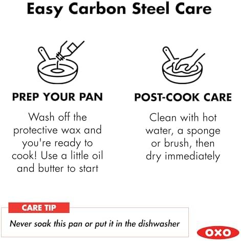 Obsidian Pre-Seasoned Carbon Steel Wok — photo 5