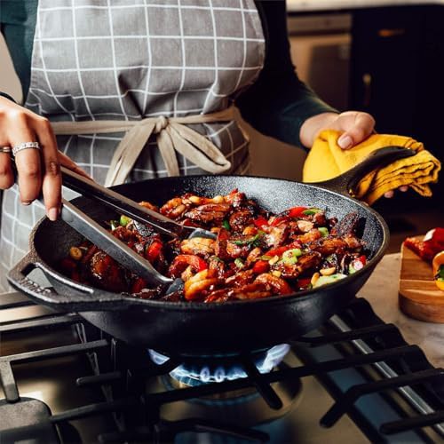 Chef Collection Induction Ready Cast Iron Wok — photo 3