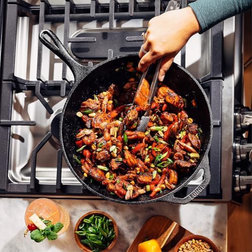 Chef Collection Induction Ready Cast Iron Wok — photo 4