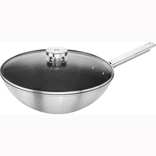 Joy Plus Stainless Steel Nonstick 12 inch Wok