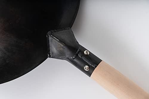 Pre seasoned black 13 inch round wok — photo 5