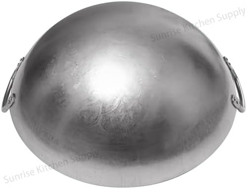 Heavy Duty Hand Hammered Hong Kong Wok 15 in — photo 3