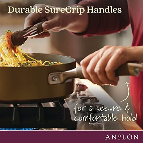 Advanced home hard anodized nonstick wok 12 inch — photo 5
