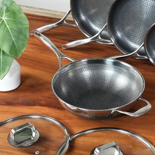 Hybrid stainless steel nonstick 12 in wok — photo 4
