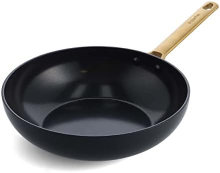 Hard Anodized 11 in Wok with Gold Handle