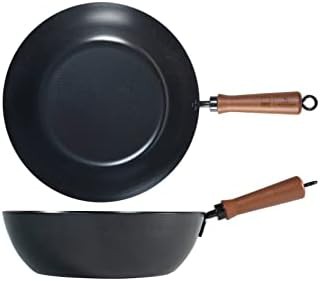 Wasabi Carbon Steel Nonstick Wok 20 cm