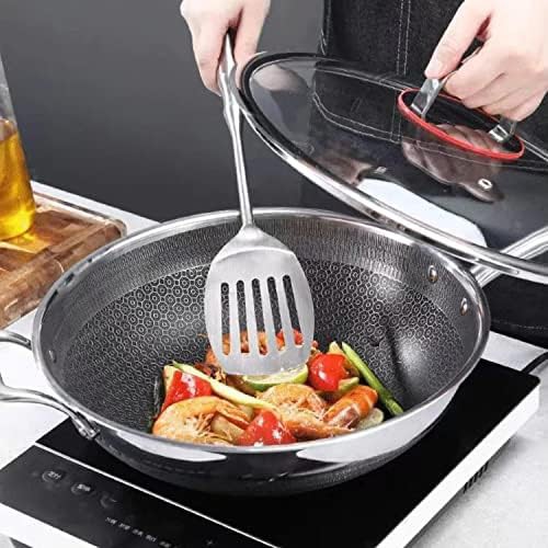 Honeycomb nonstick wok with silicone handles — photo 5