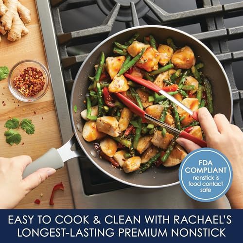 Gray Nonstick Aluminum Stir Fry Pan 10.5 in — photo 3