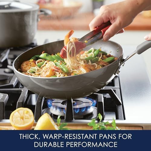 Gray Nonstick Aluminum Stir Fry Pan 10.5 in — photo 4