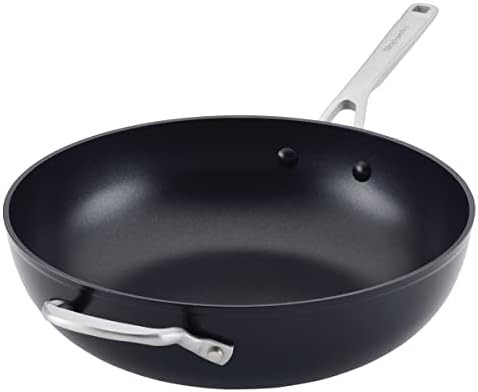 KitchenAid hard anodized nonstick stir fry wok 12.25 inch