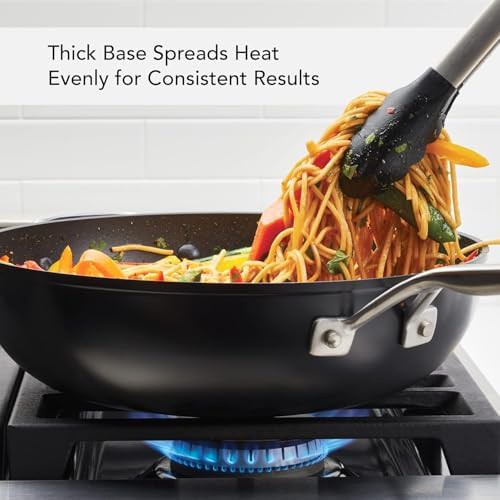 KitchenAid hard anodized nonstick stir fry wok 12.25 inch — photo 4