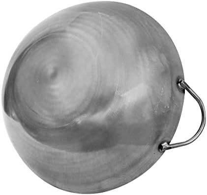 Pre-seasoned carbon steel Cantonese wok 17.5 in — photo 4