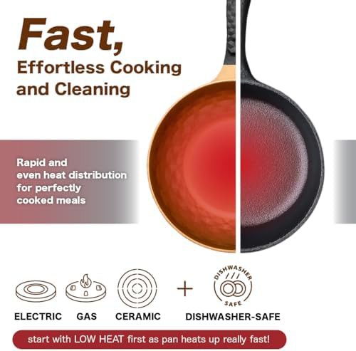 Large Titanium Chinese Style Stir Fry Pan — photo 4