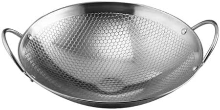 Stainless Steel Round Bottom Double Ear Wok — photo 4